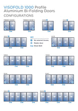 Load image into Gallery viewer, Bifold Door 4 Pane up to 4m wide
